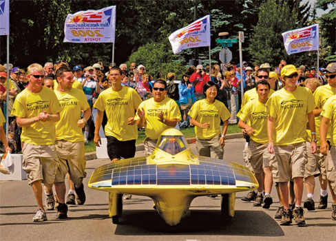 Solar Car Team Shines Again